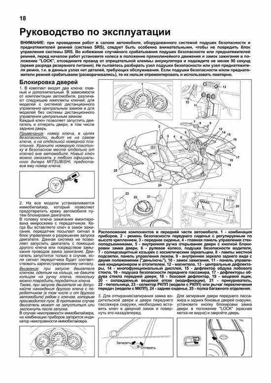 Комплект литературы по ремонту и обслуживанию Mitsubishi Colt с 2004 года выпуска