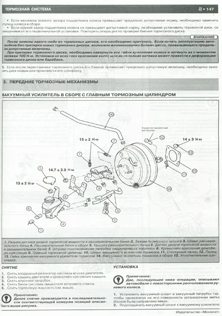 Комплект литературы по ремонту и обслуживанию Mitsubishi Grandis