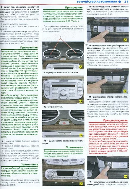 Устройство автомобиля FORD FOCUS