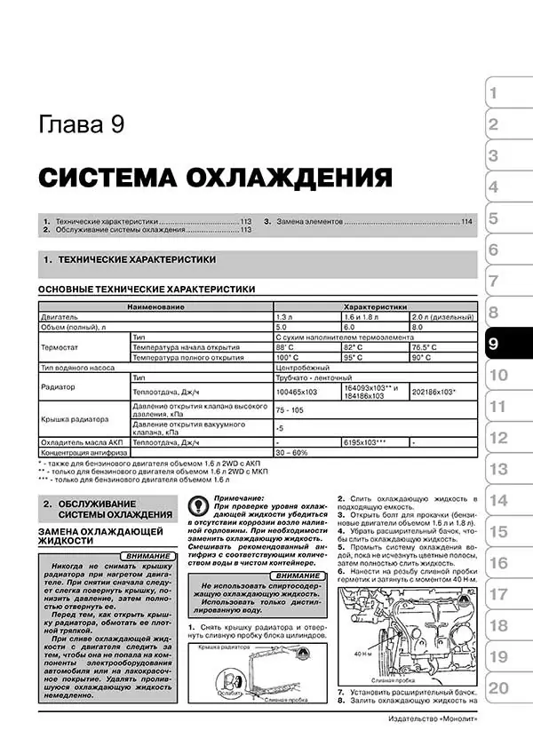 Комплект литературы по ремонту и обслуживанию Mitsubishi Colt с 1992 года выпуска