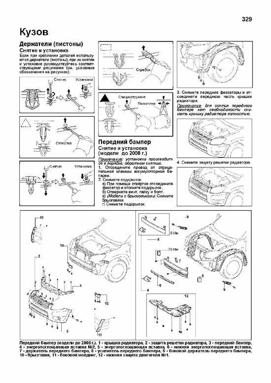 Комплект литературы по ремонту и обслуживанию Toyota Rav4 с 2006 года выпуска