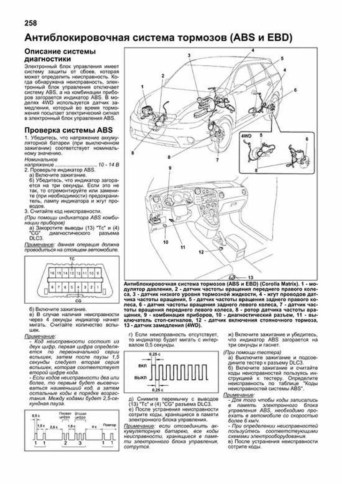 Книга: TOYOTA COROLLA MATRIX / VOLTZ / PONTIAC VIBE (б) с 2001 г.в., рем., экспл., то | Легион-Aвтодата