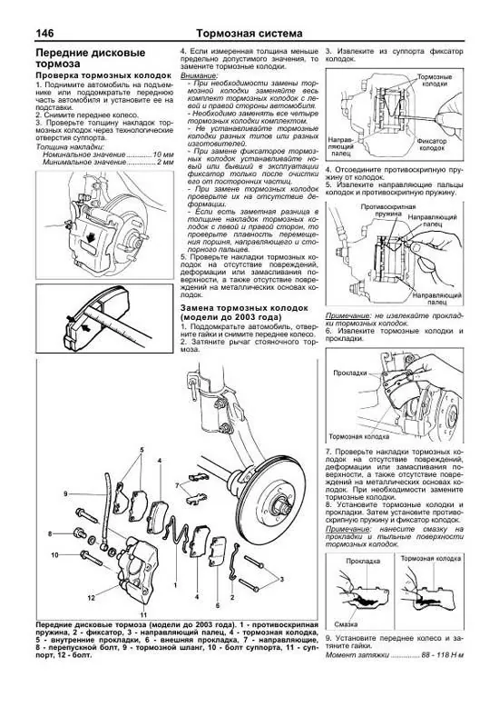 Комплект литературы по ремонту и обслуживанию Kia Rio с 2000 года выпуска