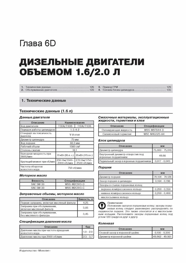 Комплект литературы по ремонту и обслуживанию Ford Focus 3 с 2011 года выпуска