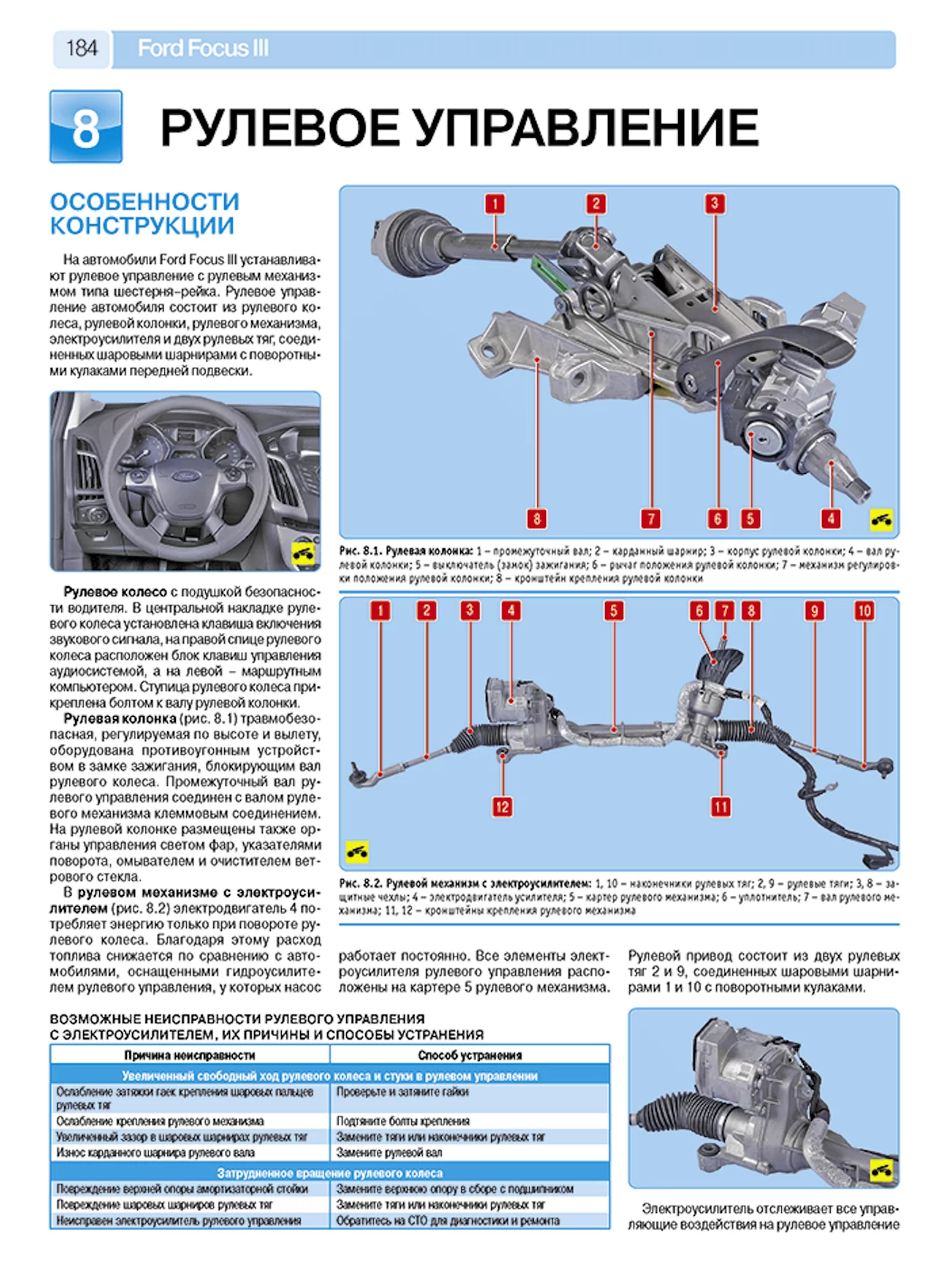 Комплект литературы по ремонту и обслуживанию Ford Focus 3 с 2011 года выпуска