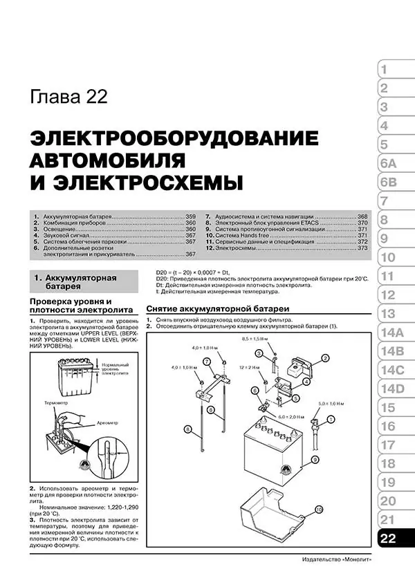 Комплект литературы по ремонту и обслуживанию Mitsubishi Outlander c 2012 года выпуска