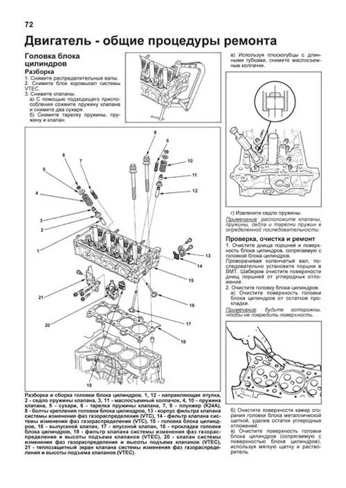 Комплект профессиональной литературы по ремонту и обслуживанию Honda Accord с 2002 года выпуска