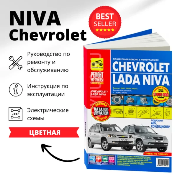 9 ВАЗ 2123 CHEVROLET NIVA бензин с 2002 г.в.,, рестайлинг 2009 и 2020 г.,  руководство по ремонту, электросхемы - инструкция по эксплуатации, руководство по техническому обслуживанию   | Третий Рим