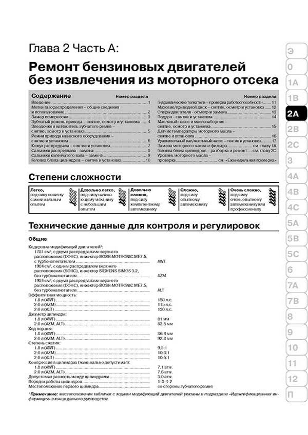 Комплект литературы по ремонту и техническому обслуживанию Volkswagen Passat B5 с 2000 года выпуска