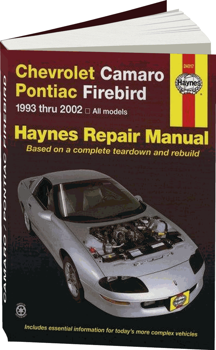 CHEVROLET CAMARO / PONTIAC FIREBIRD бензин 1993-2002 г.в. - подробное руководство по техническому обслуживанию и ремонту, инструкция по эксплуатации, электрические схемы
