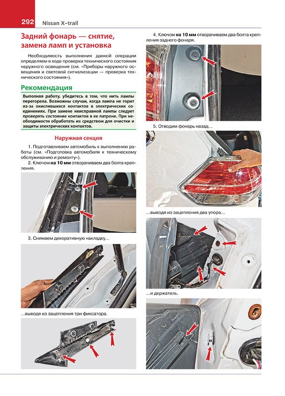 Комплект литературы по ремонту и обслуживанию Nissan X-Trail (T32)