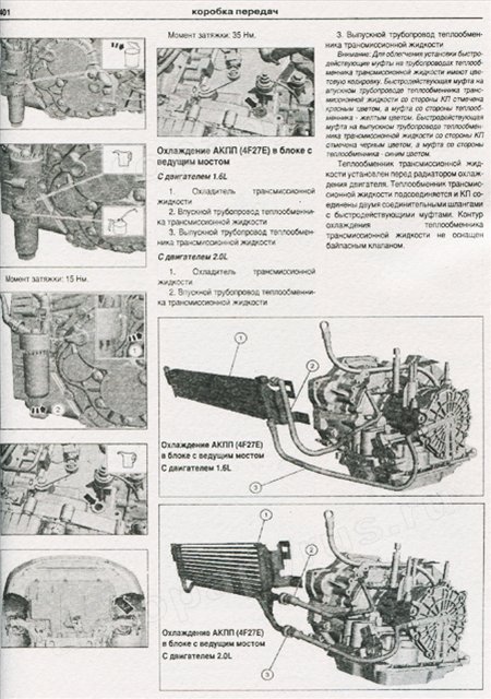 Комплект литературы по ремонту и обслуживанию Ford Focus 2 с 2004 года выпуска