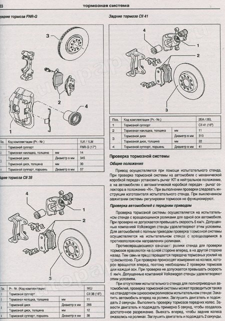 Комплект литературы по ремонту и техническому обслуживанию Volkswagen Passat B6 с 2005 года выпуска