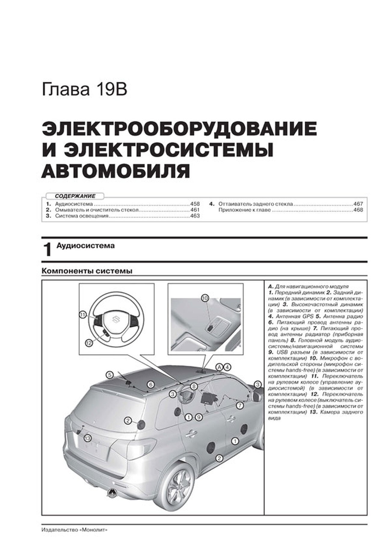 Книга: SUZUKI VITARA (б , д) с 2015 г.в., рем., экспл., то, сер. ЗС | Монолит