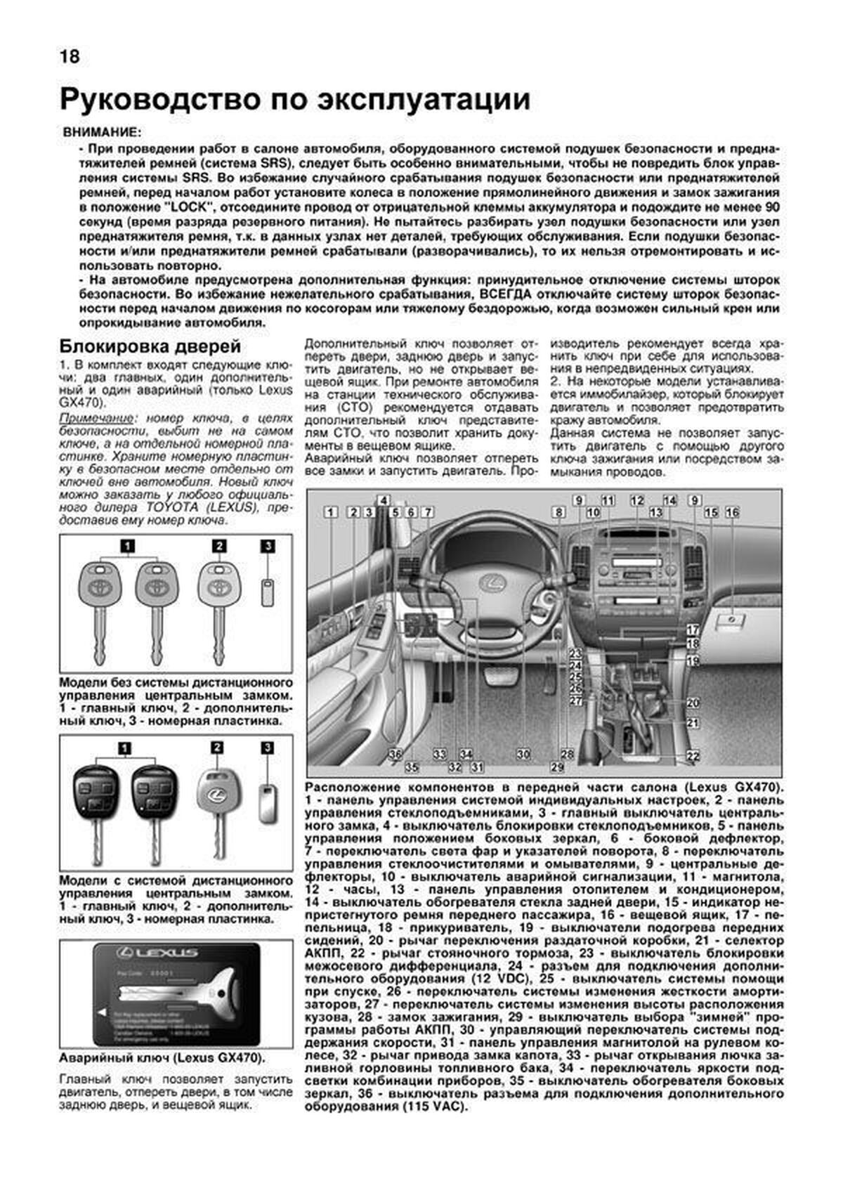 Книга: LEXUS GX470 / TOYOTA LAND CRUISER PRADO (б) 2002-2009 г.в., рем., экспл., то, сер.ПРОФ. | Легион-Aвтодата