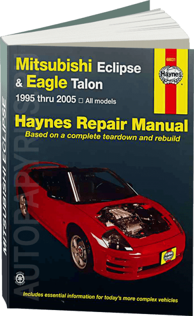 Книга: MITSUBISHI ECLIPSE / EAGLE TALON (б) 1995-2005 г.в., рем., то | Haynes