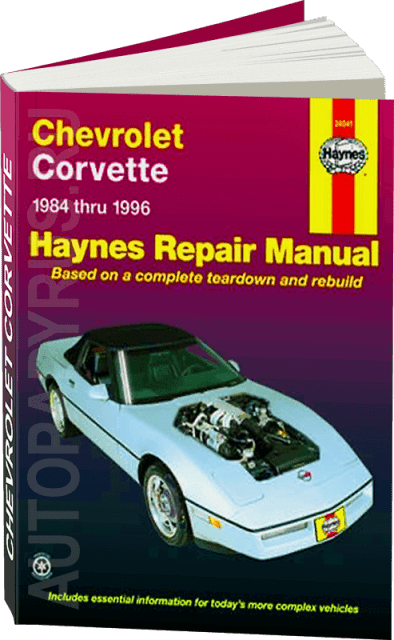 Книга: CHEVROLET CORVETTE (б) 1984-1996 г.в., рем., то | Haynes