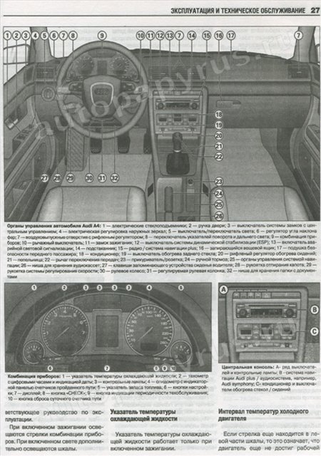 Книга: AUDI A4 (б , д) 2004-2007 г.в., рем., экспл., то | Ротор