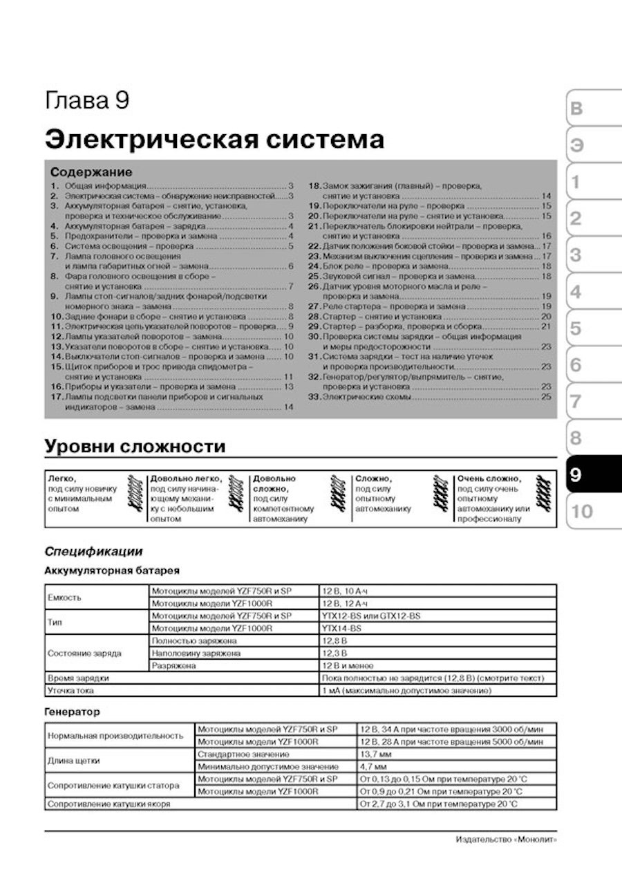 Книга: YAMAHA YZF750R / YZF750SP / YZF1000R THUNDERACE (б) 1993-2000 г.в. рем., экспл., то | Монолит