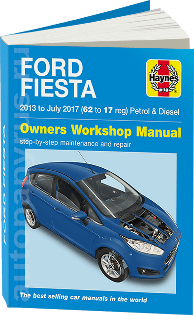 Книга: FORD FIESTA (б , д) 2013-2017 г.в. рем., экспл., то | Haynes