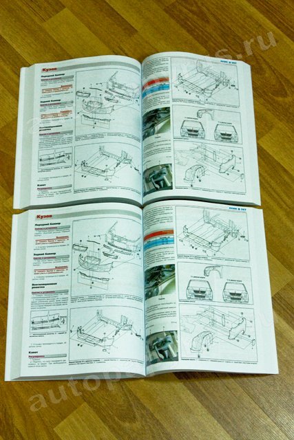 Комплект литературы по ремонту и обслуживанию Suzuki Grand Vitara с 2005 года выпуска