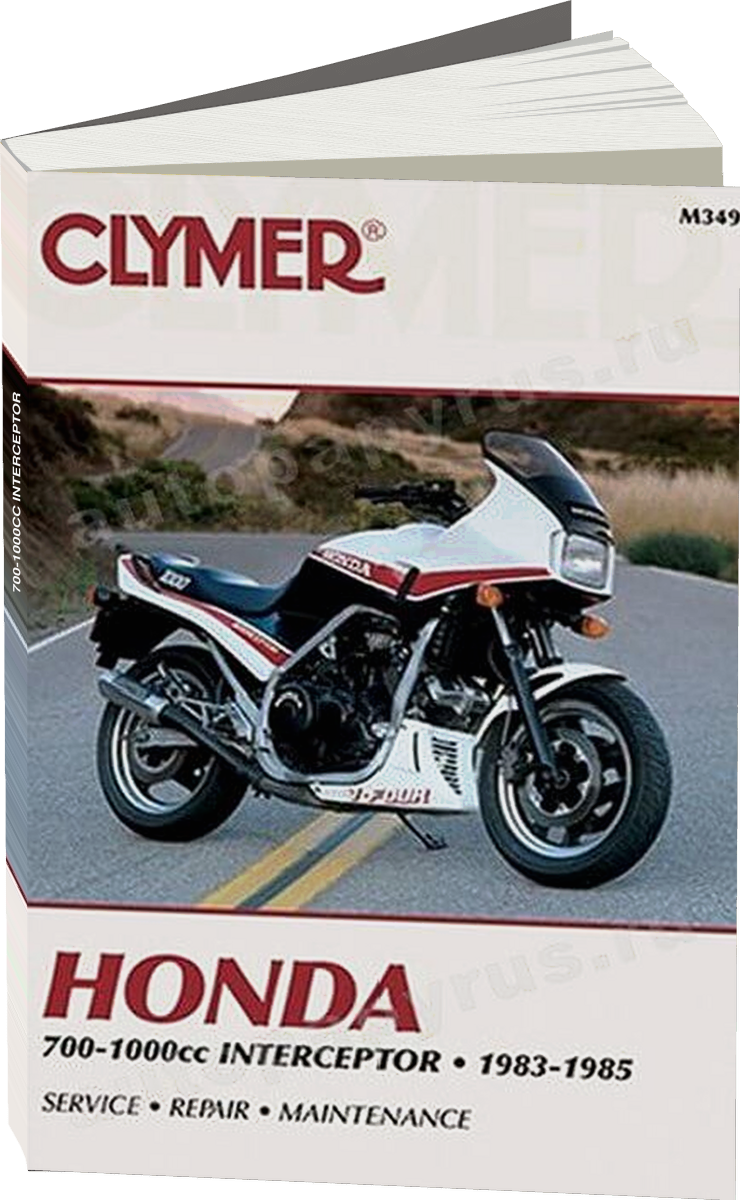 HONDA 700-1000cc INTERCEPTOR бензин 1983-1985 г.в. - подробное руководство по техническому обслуживанию и ремонту, инструкция по эксплуатации, электрические схемы