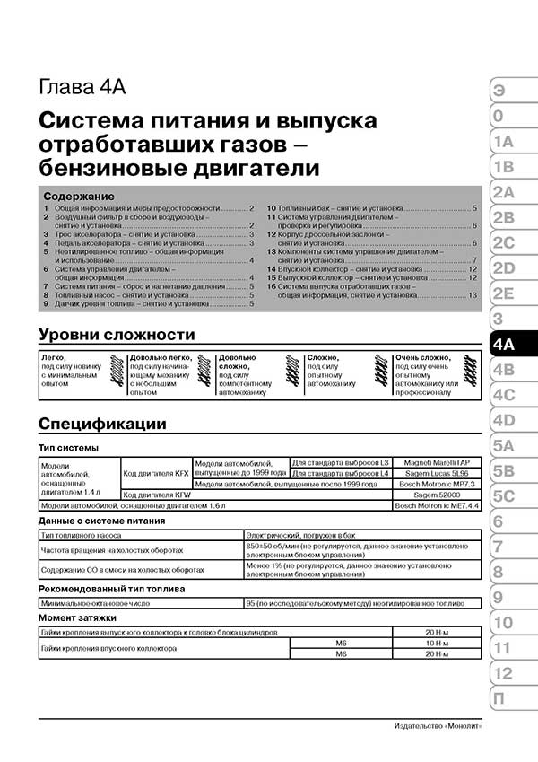 Комплект литературы по ремонту и обслуживанию Citroen Berlingo с 1996 года выпуска