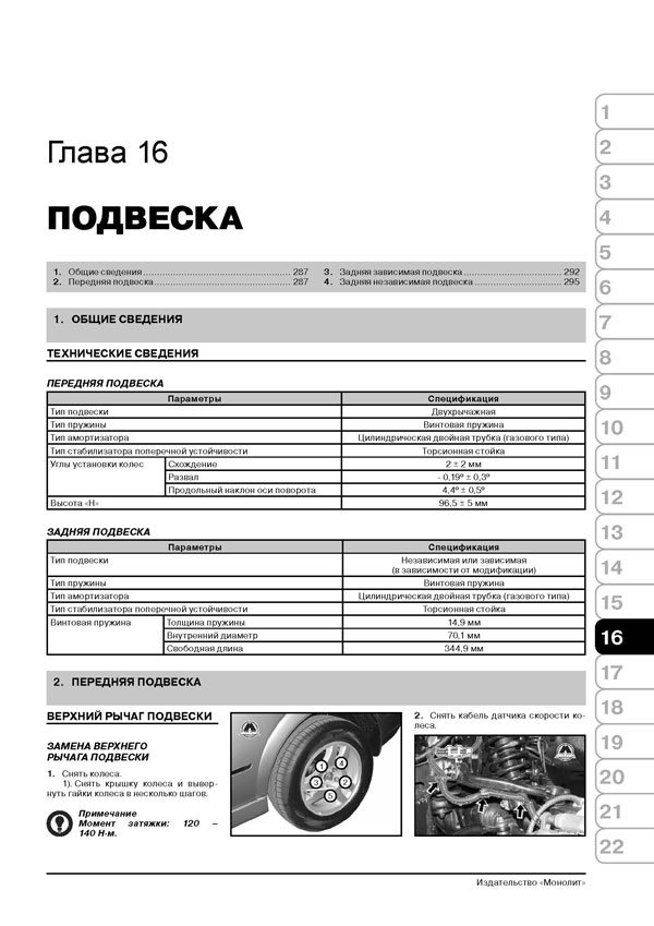 Комплект литературы по ремонту и обслуживанию Ssang Yong Kyron