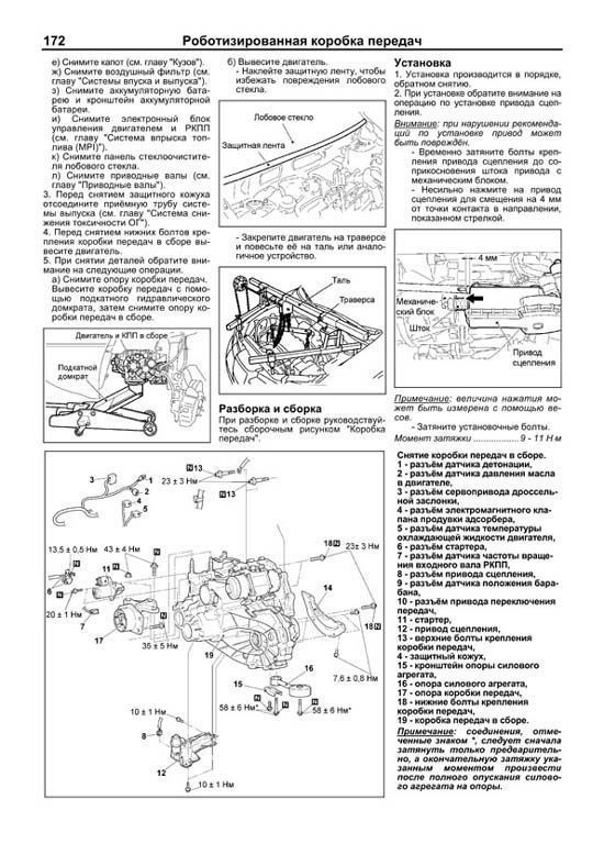 Комплект литературы по ремонту и обслуживанию Mitsubishi Colt с 2004 года выпуска