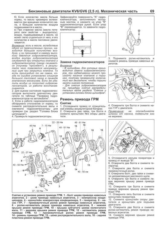 Комплект литературы по ремонту и обслуживанию Kia Carnival с 1998 года выпуска