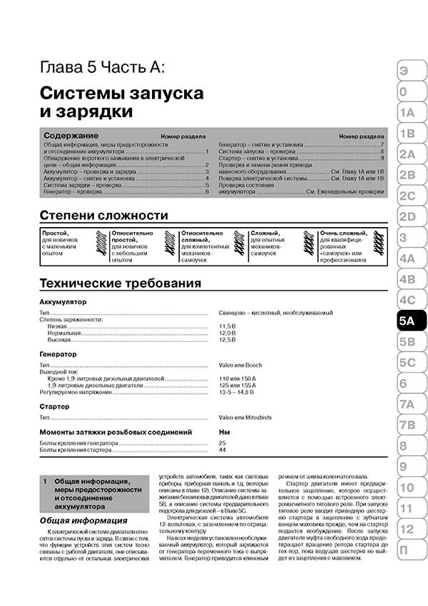 Комплект литературы по ремонту и обслуживанию Renault Scenic с 2003 года выпуска