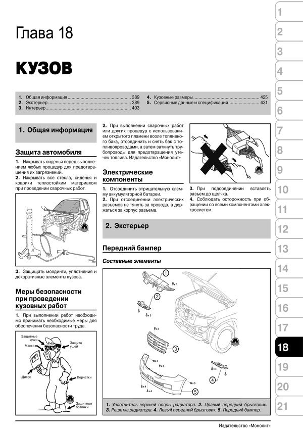 Комплект литературы по ремонту и обслуживанию Toyota Land Cruiser 200 с дизельными двигателями