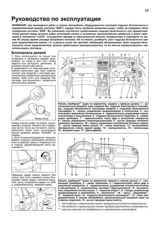 Комплект литературы по ремонту и обслуживанию Suzuki Grand Vitara / XL-7 с 1997 года выпуска