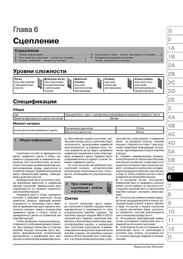 Комплект литературы по ремонту и обслуживанию Citroen Berlingo с 1996 года выпуска