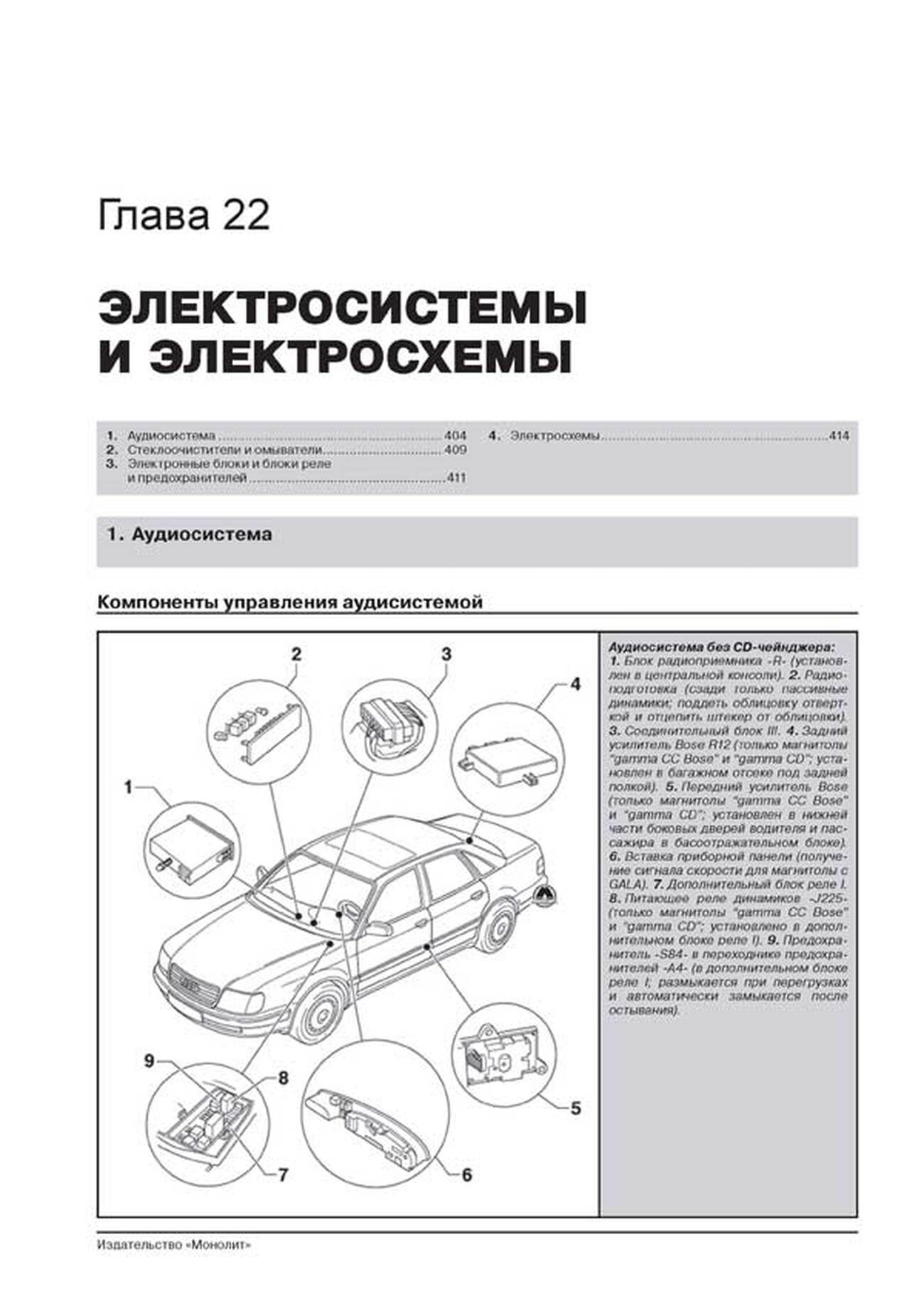 Книга: AUDI 100 / A6 (AVANT / QUATTRO) (б , д) 1990-1997 г.в., рем., экспл., то | Монолит