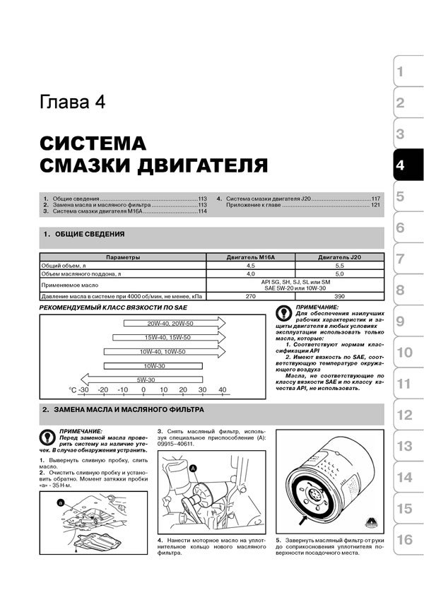 Комплект литературы по ремонту и обслуживанию Suzuki Grand Vitara с 2005 года выпуска
