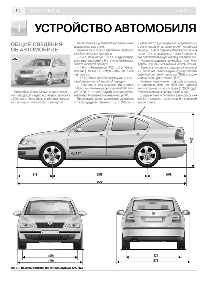 Книга: SKODA OCTAVIA A5 (б) с 2004 г.в. + рест. в 2009 г., рем., экспл., то, сер. ШАР | Третий Рим