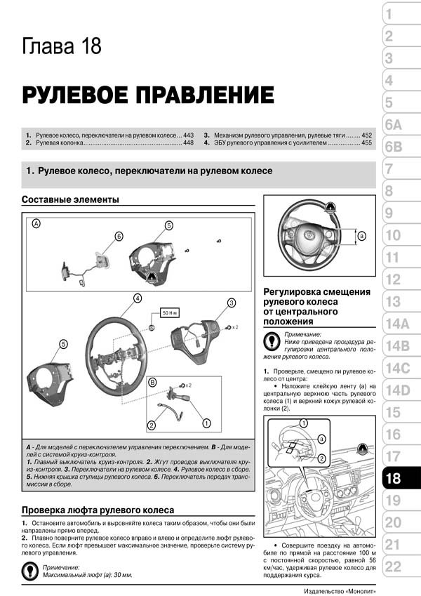 Комплект литературы по ремонту и обслуживанию Toyota Rav4 с 2013 года выпуска
