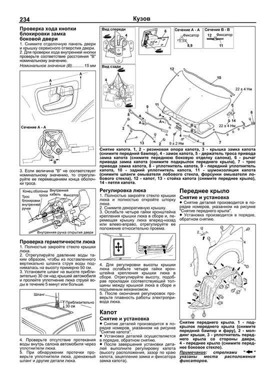 Комплект литературы по ремонту и обслуживанию Mitsubishi Grandis