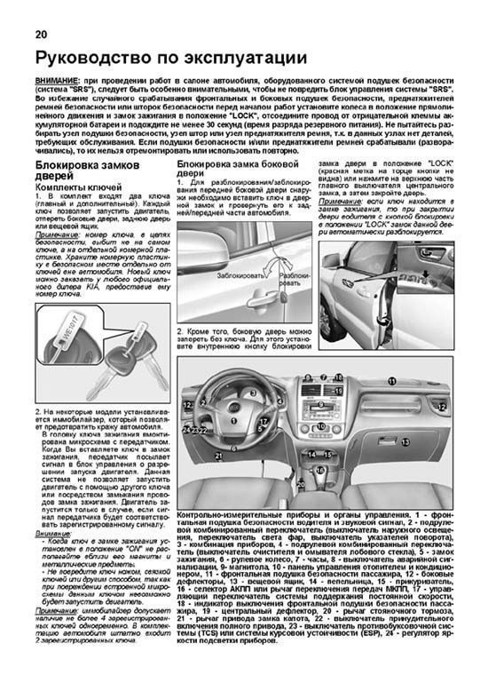 Комплект литературы по ремонту и обслуживанию Kia Sportage с 2004 года выпуска