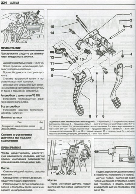 Книга: AUDI A4 (б , д) 2004-2007 г.в., рем., экспл., то | Ротор