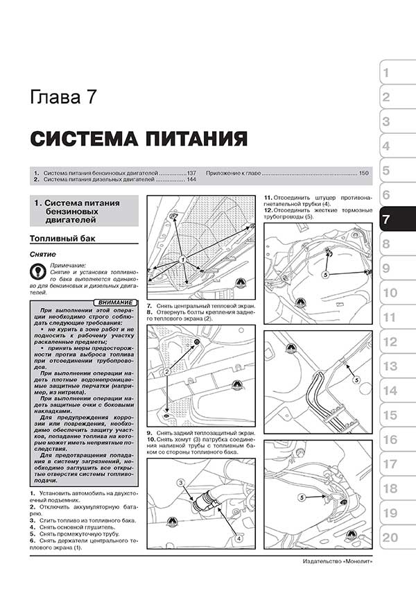 Комплект литературы по ремонту и обслуживанию Renault Fluence с 2009 года выпуска