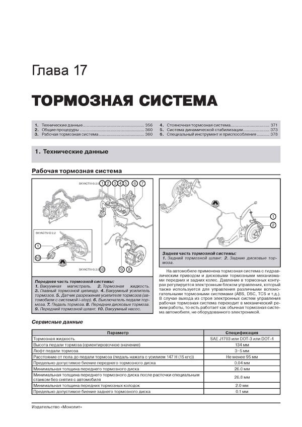 Комплект литературы по ремонту и обслуживанию Mazda CX-5 с 2011 года выпуска