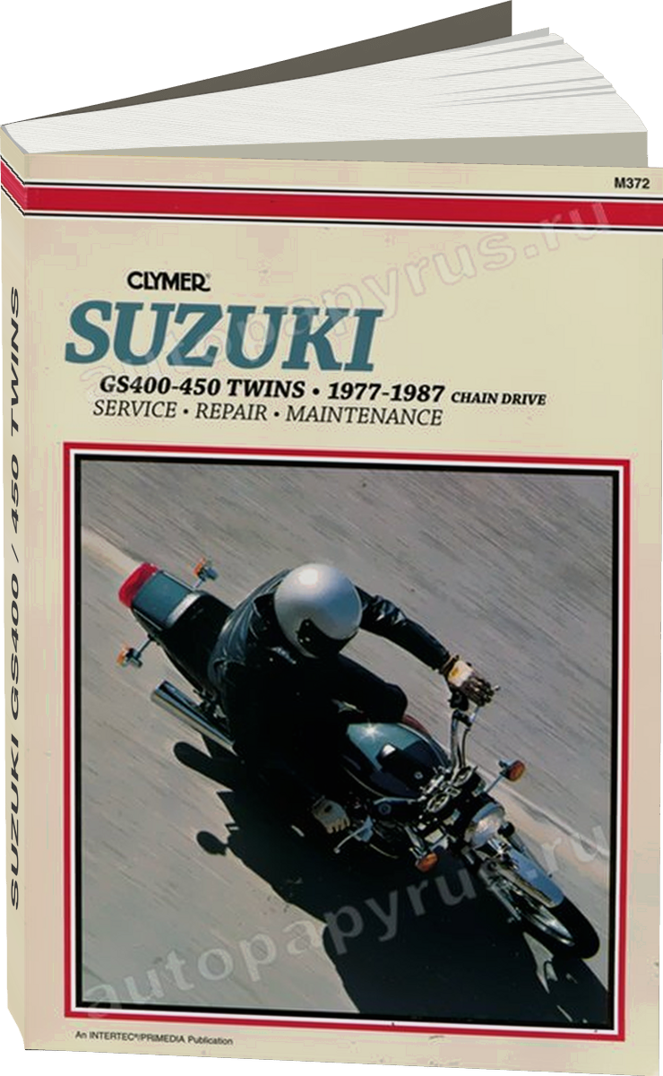 SUZUKI GS400 / 450 TWINS бензин 1977-1987 г.в. - подробное руководство по техническому обслуживанию и ремонту, инструкция по эксплуатации, электрические схемы