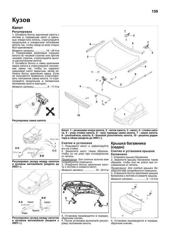 Комплект литературы по ремонту и обслуживанию Kia Rio с 2000 года выпуска