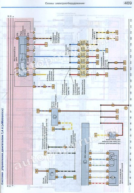 Комплект цветной литературы по обслуживанию и ремонту Шкода Октавия Тур с 1996 года выпуска
