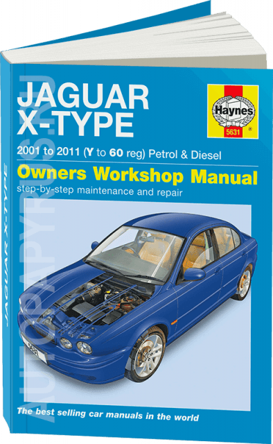 Книга: JAGUAR X-TYPE (б , д) 2001-2011 г.в., рем., экспл., то | Haynes