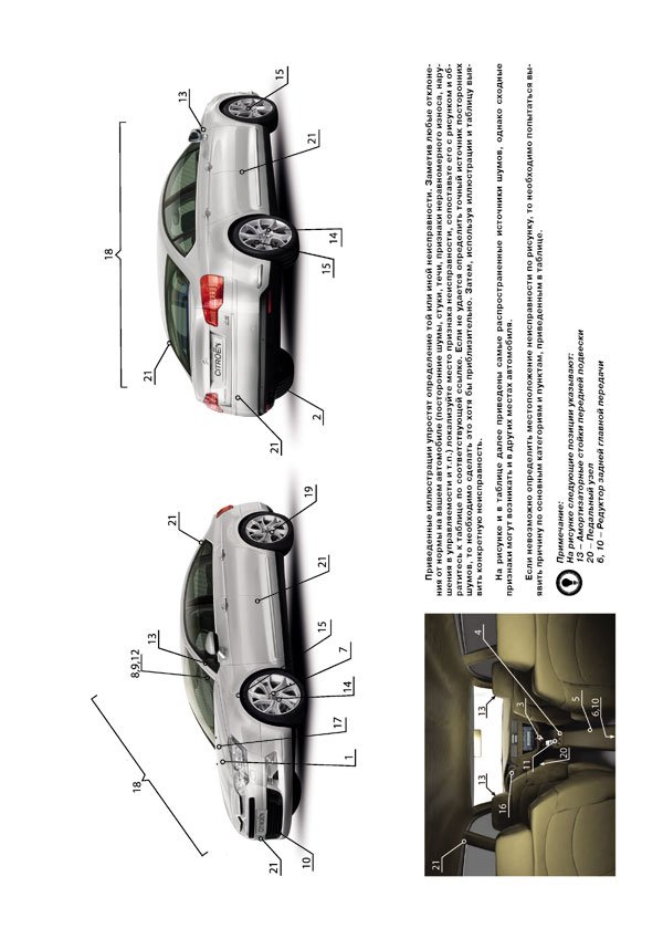 Комплект литературы по ремонту и обслуживанию Citroen C5 с 2008 года выпуска