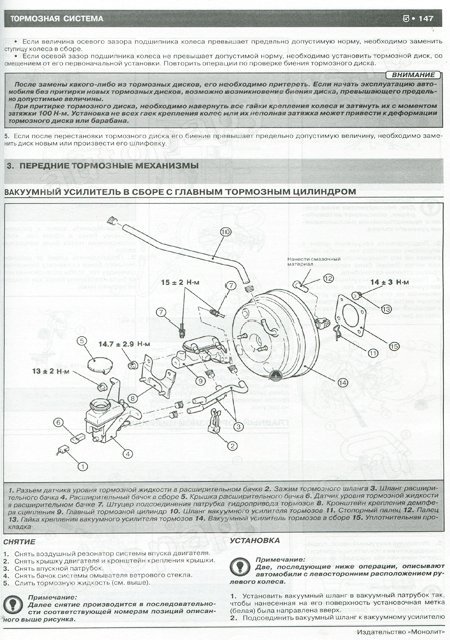 Комплект литературы по ремонту и обслуживанию Mitsubishi Grandis