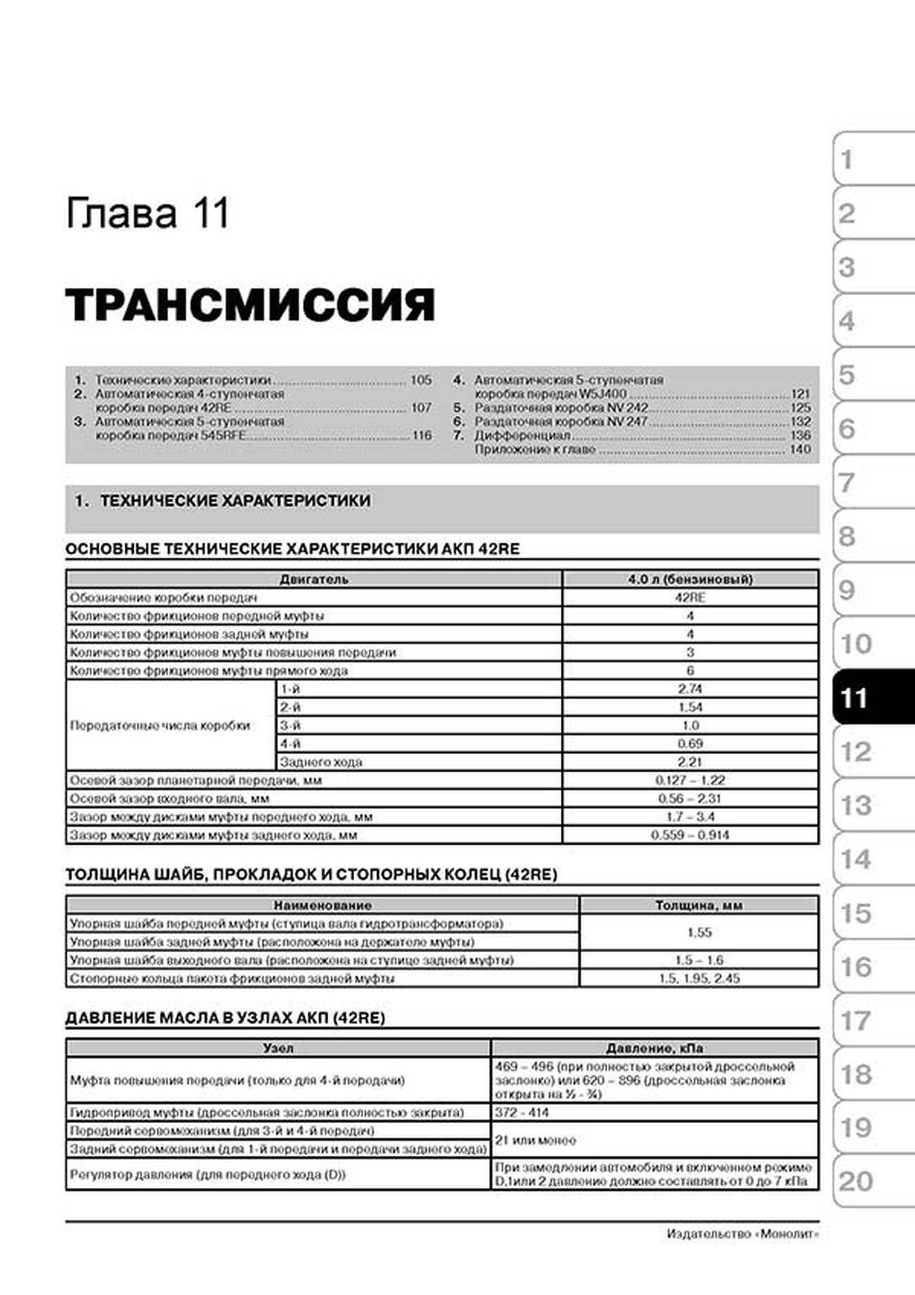 Книга: JEEP GRAND CHEROKEE WG (WJ) (б , д) 1999-2004 г.в., рем., экспл., то, сер. ЗС | Монолит